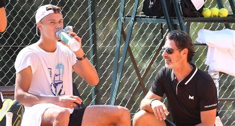 Holger rune support from patrick mouratoglou